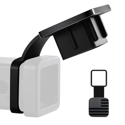 SINGARO 2 Inch Universal Flag Tow Hitch Covers, Trailer Hitch Cover Tube Plug Insert, Car Exterior Accessories, Receiver Tube Hitch Plug（American Flag）