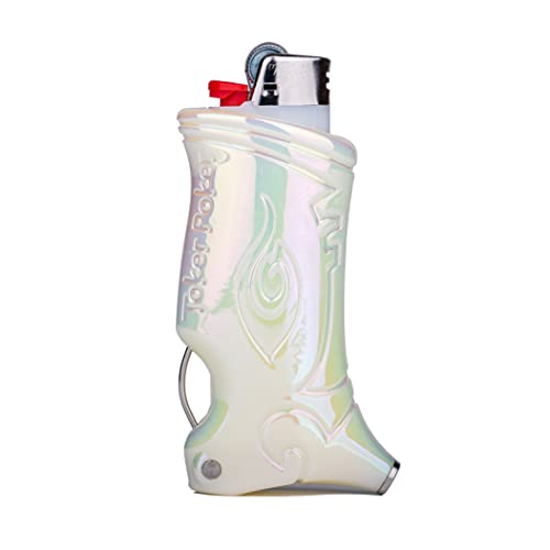 Toker Poker - Bic Lighter Case Multi Tool, Special Edition - Moonstone, All Inclusive Tool for Camping and Other