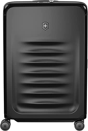 Victorinox Spectra 3.0 Expandable Large Case - Modern Hardside Luggage - Rolling Suitcase with Spinner Wheels - Holds Travel Accessories - 103 Liters, Black