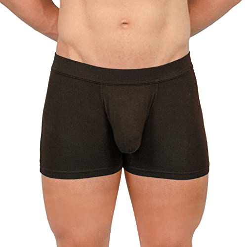 Obviously EliteMan - Boxer Brief 3 inch Leg - Black - Small