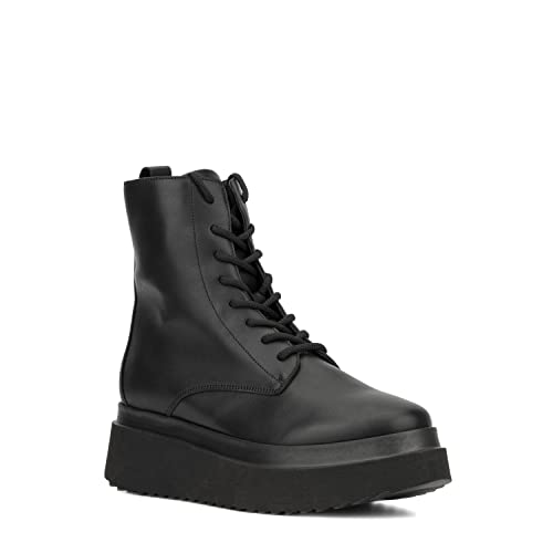 Aquatalia Women's Ornella Boot Casual, Inside Zipper, Lace Up, Round Toe, Rubber Outsole; Size 10