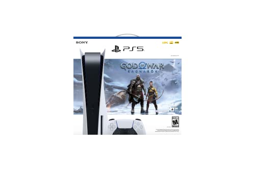 PlayStation PS5 Console – God of War Ragnarök Bundle (Renewed)