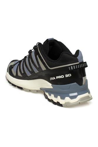 Salomon XA PRO 3D V9 Gore-TEX, Flint Stone/Black/Ghost Gray, 10.5
