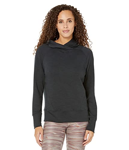 prAna Sunrise Hoodie Solid Black MD (Women's 8-10)