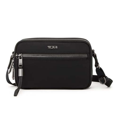TUMI - Voyageur Langley Crossbody - Black/Gunmetal