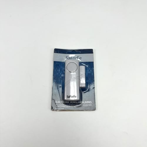 SaForFe Burglar Alarms ,Personal Security Window Door Alarm Bell Wireless Sensor Door Window Burglar Alarm Pack of 1
