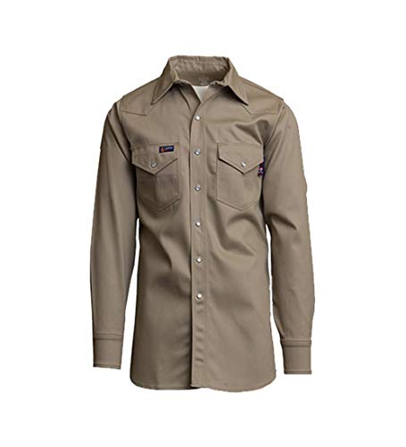 Lapco FR INKWS-17 1/2 M Flame Resistant Welder's Shirts