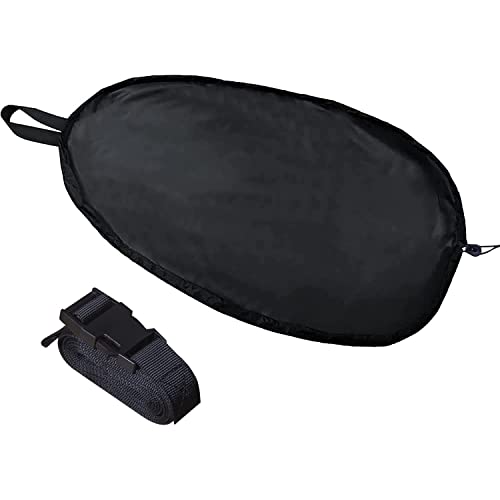 UCEDER Waterproof Oxford Cloth Blocking Kayak Cockpit Cover UV50+ Seal Cockpit Maximum Protection for Your Ocean Cockpit (X-Large)