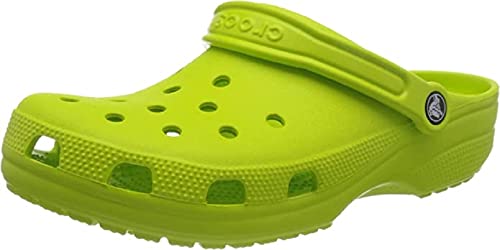 Crocs unisex adult Men's and Women's Classic (Retired Colors) Clog, Lime Punch, 11 Women 9 Men US