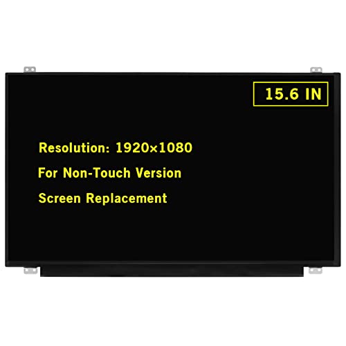 GBOLE 15.6' New Screen Replacement for Dell Inspiron 3593 Full-HD 1920x1080 Non-Touch ONLY 30Pin LCD LED Display Screen Panel (NOT Work for Touch, Verify Before Purchase)