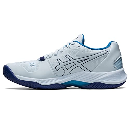 ASICS Women's Sky Elite FlyteFoam 2 Volleyball Shoes, 9, Sky/Indigo Blue