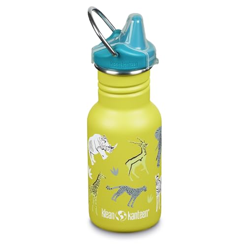 Klean Kanteen Kid Classic Narrow 12oz (w/Sippy Cap) Safari