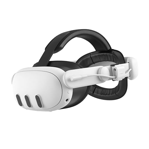 KIWI design Comfort Battery Head Strap Compatible with Meta Quest 3