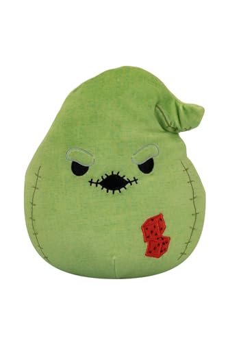 Squishmallows 8' Oogie Boogie, Green - Officially Licensed Kellytoy Halloween Plush - Collectible Soft & Squishy Stuffed Animal Toy - Gift for Kids, Girls & Boys - 8 Inch