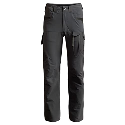SITKA Gear Men's Range Water Repellent Stretchy Cargo Archery Pant, Lead, 36 Regular