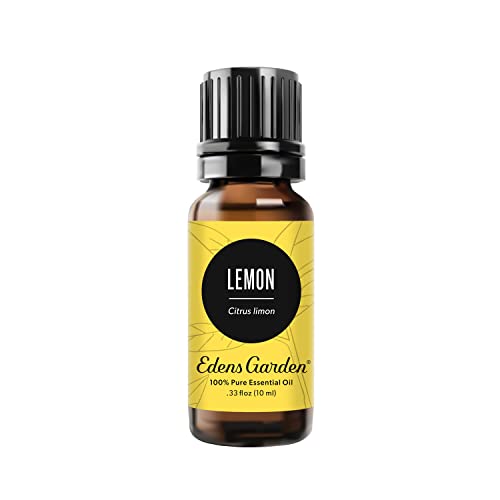 Edens Garden Lemon Essential Oil, 100% Pure Therapeutic Grade (Undiluted Natural/Homeopathic Aromatherapy Scented Essential Oil Singles) 10 ml