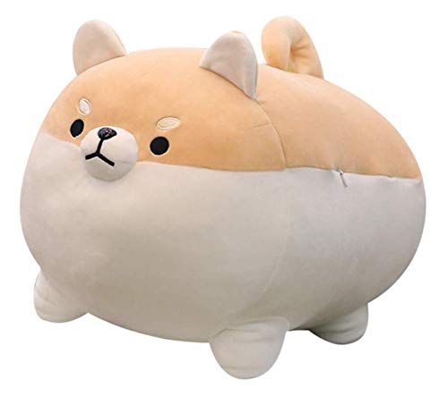Auspicious beginning Shiba Inu Plush-19.6' Corgi Plush Dog Plushies Stuffed Animal, Plushie Toy Anime Kawaii Plush Soft Pillow, Giant Plushies Plushy, Cute Plushies Birthday Gifts for Kids Boys Girls