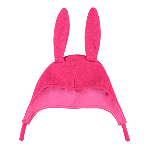 Bob's Burgers Louise Beanie Hat Louise Pink Ears Beanie Hat - Adults Tina, Louise Beanie (Pink)