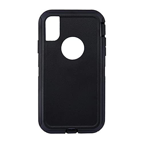 Replacement TPE Outer Skin Compatible with Otterbox Defender Series Case for iPhone XR Black