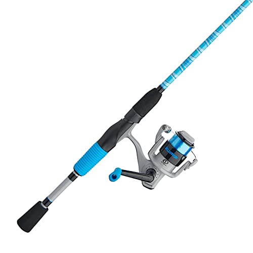 Shakespeare Jellyfish Spinning Reel and Fishing Rod Combo, Blue, 5'6' - Medium - 2pc
