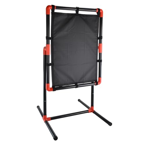 Blitzball Strike Zone, Portable with Carry Bag for Wiffle Ball Strike Zone Target Easy Assembly Adjustable Height with Stable Ground Hook for Children and Adults to Practice