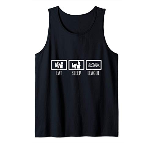 Eat Sleep League Repeat Tshirt Challenger Shirt Tank Top