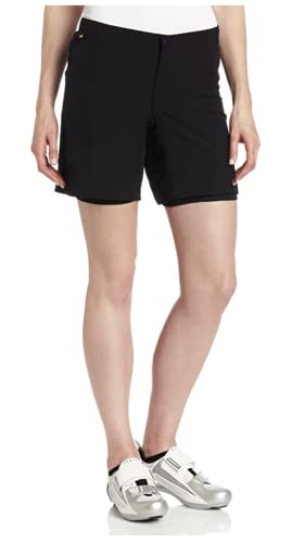 CANARI Cyclewear Womens Boulder Gel Baggie Cycling Short - 2113 (Black - L)