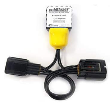 Flashing headlight module is designed with an 8-pin plug models.