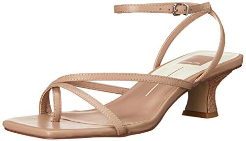 Dolce Vita Women's Baylor Heeled Sandal, Cafe Leather, 7