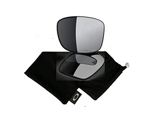 Oakley Original Jupiter Squared OO9135 Black Iridium Polarized Replacement Lenses For Men For Women + BUNDLE Microfiber Cloth Bag