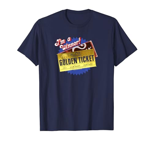 Charlie and the Chocolate Factory Golden Ticket T-Shirt