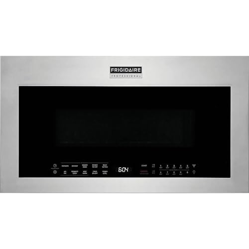 Frigidaire PMOS1980A Professional 30 Inch Wide 1.9 Cu. Ft. 1600 Watt Over the Range Microwave with Sensor Cook - Stainless Steel