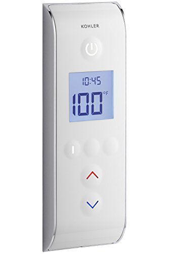 KOHLER K-558-0 DTV Prompt Three-Outlet Digital Interface, White , Black , 7.75 x 2.69 x 0.75 inches