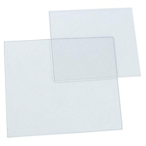 Sellstrom Replacement Cover Plates for WHP4000 Welding Helmet, Inner & Outer Plate Set, Clear, S19454