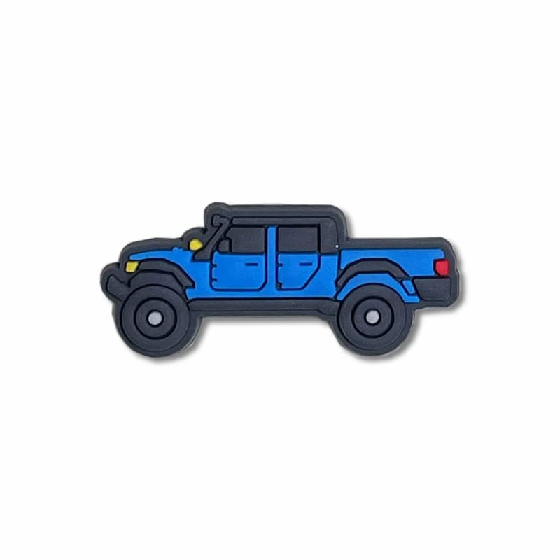 CH4X4 Off Road All-Terrain Vehicle Blue Gladiator Soft PVC Shoe Charms