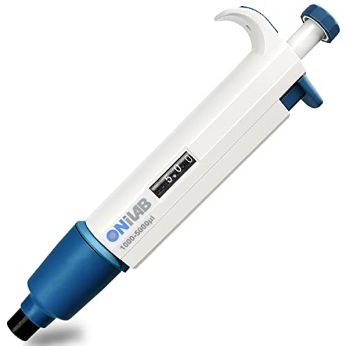 ONiLAB 1000-5000μl Multi-Volume Adjustable Autoclavable Micropipette/Pipettor, Single Channel, 7010101017