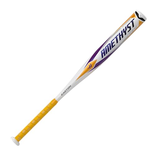 Easton Amethyst -11 Youth Fastpitch Softball Bat, 33/22, Approved for All Fields, FP22AMY