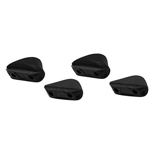 Betterun Black Replacement Nose Pads Pieces for Oakley Fives Squared
