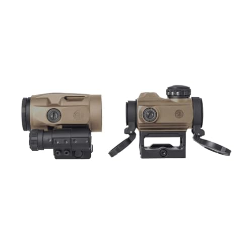 Sig Sauer Romeo MSR Red Dot + Juliet3 Micro Magnifier Combo FDE SORJ72011