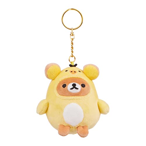 San-X Original Kiiroitori Kigurumi Keychain (Rilakkuma)