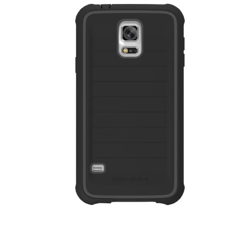 Body Glove Samsung Galaxy S5 G900 ShockSuit - Retail Packaging - Black/Charcoal