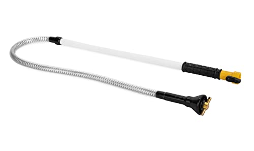 Camco Camper/RV Holding Tank Swivel Stik Rinser | Features Powerful Rotary Cleaning Action & 34-Inches of Flexible Reach | Equipped with 1/4 Turn Shutoff Valve & Ergonomic Easy Grip Handle (40074)