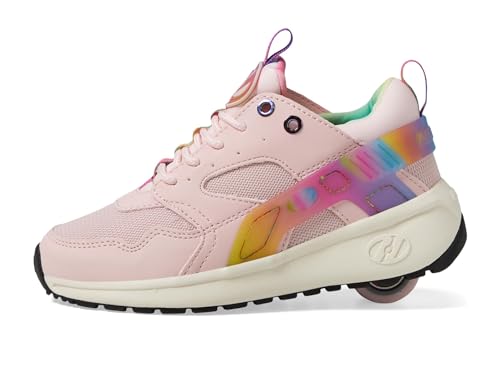 HEELYS Girl's Force (Little Kid/Big Kid/Adult) Pink/Rainbow 2 Little Kid M