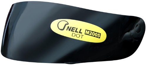 Wayloo Snell/DOT Approved Helmet Visor for Wayloo Helmets (Smoke)