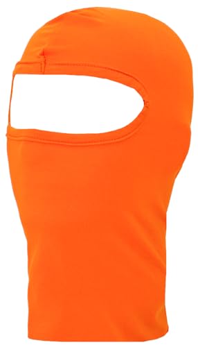 KBH-Ninja ORG Safety Reflective Balaclava Mask with Adjustable Zipper Hat Skull Cap