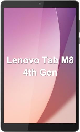 Lenovo 2023 Tab M8 (4th Gen) 8' Tablet, WiFi, 32GB Storage, 8' Touchscreen Display, MediaTek Helio A22 Processor, Android 12, Arctic Grey, BROAG Cable