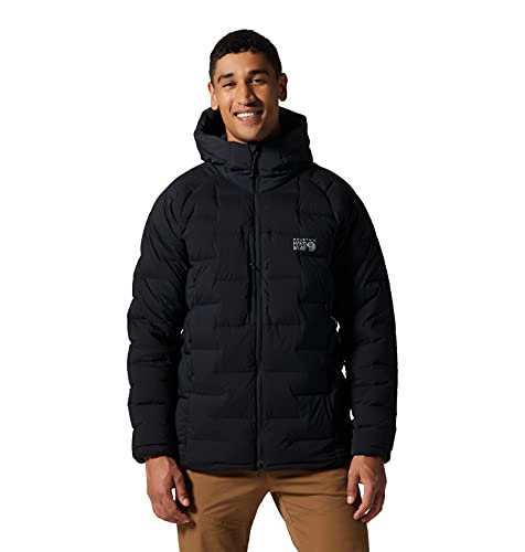 Mountain Hardwear Men's StretchDown Parka, Black, Medium