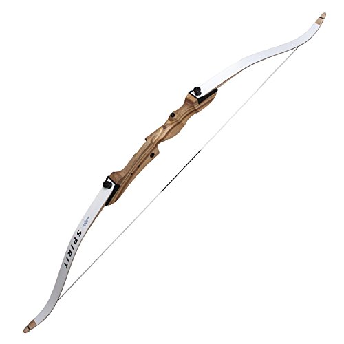 SAS Spirit Jr 54' Beginner Youth Wooden Archery Bow (20 lbs, Right)