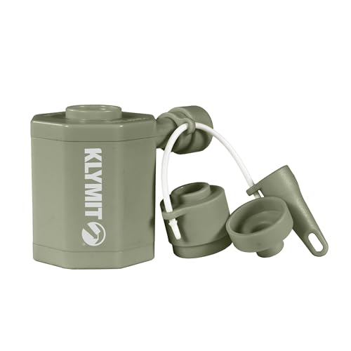 KLYMIT Tempest USB Pump | Portable Air Pump for Inflatable Air Mattresses & Sleeping Pads, Long Battery Life & Easy to Carry Size, Rechargeable, Perfect for Camping Trips