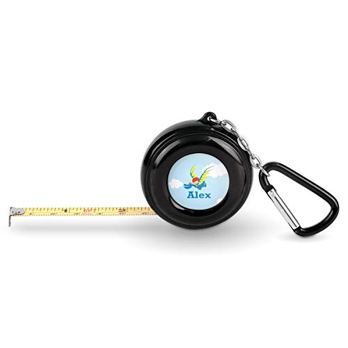 Personalized Flying a Dragon Pocket Tape Measure - 6 Ft w/Carabiner Clip